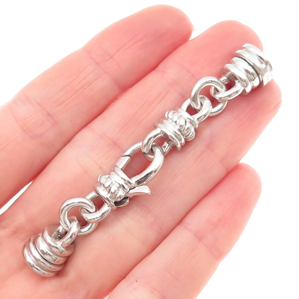 JUDITH RIPKA 925 Sterling Silver Vintage Bracelet / Necklace Lobster Lock Clasp